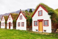 Traditional houses - Glaumbær Skagafirði, Iceland