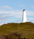 Reykjanesviti lighthouse at Reykjanes peninsula, south west of Iceland.