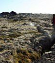 Reykjanes Peninsula geothermal lava