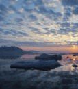 sunset-icebergs-greenland-north-europe-travel