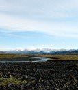 Þórsmörk – Markarfljót river and Mýrdalsjökull glacier