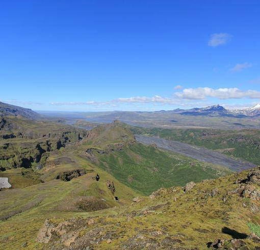 Þórsmörk (Thorsmork) is a mountain ridge in Iceland that was named after the Norse god Thor (Þórr).