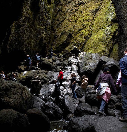 Stakkholtsgjá canyon in Þórsmörk.