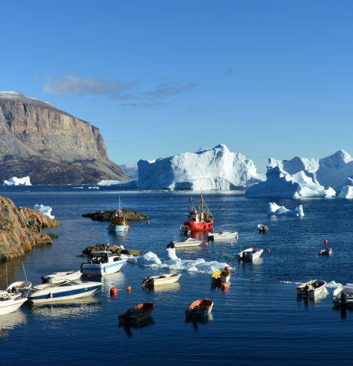 Fjords, sailing and Icebergs in Greenland