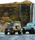 SuperJeep-and-the-waterfall-iceland-north-europe-travel