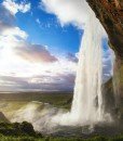 sunset-seljalandsfoss-south-iceland-north-europe-travel